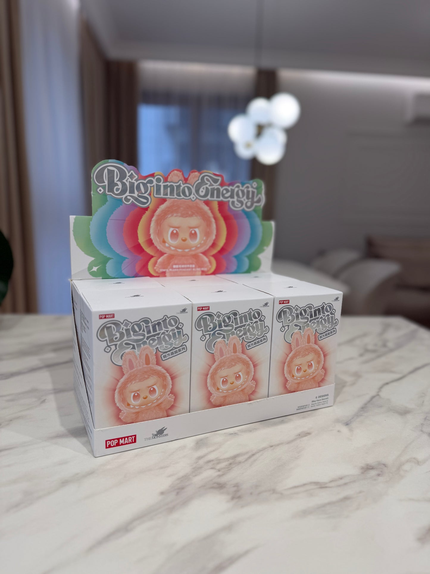 Portachiavi Labubu Big into Energy (BLINDBOX)