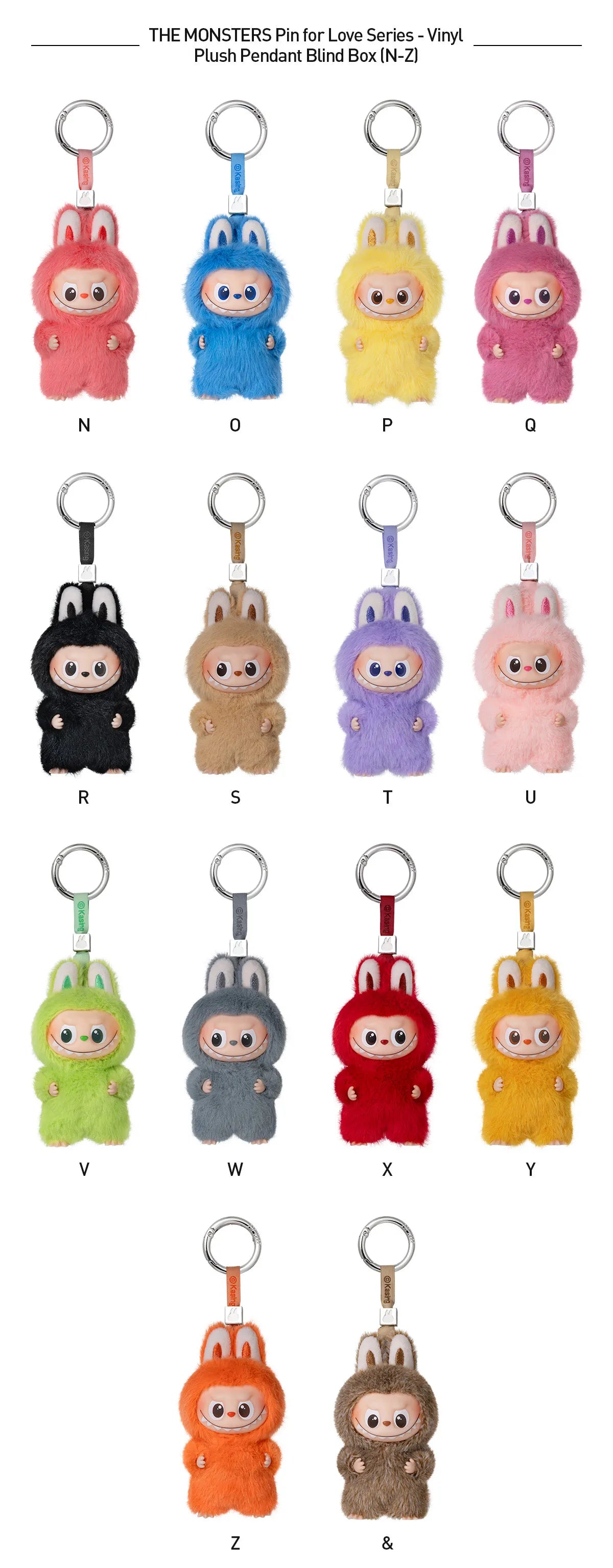 Portachiavi Labubu Macarons (BLINDBOX)